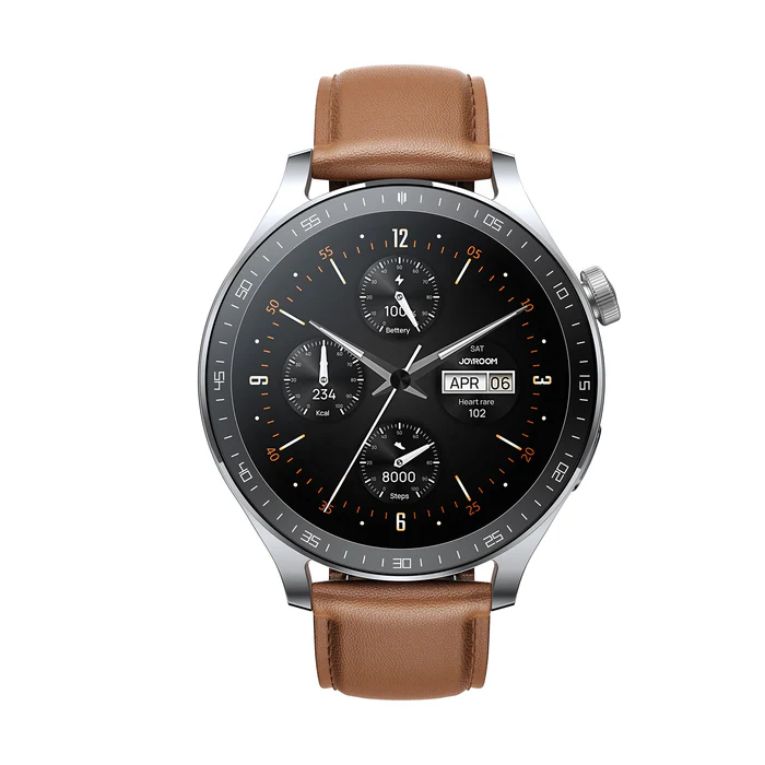 Joyroom Classic Series JR-FC2 Pro Smart Watch (Answer/Make Call) - Brown Joyroom Classic Series JR-FC2 Pro Smart Watch (Answer/Make Call) - Brown